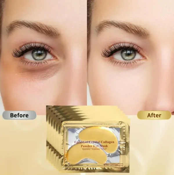 POSTA 24K Gold Eye Mask Treatment, 50 Pairs