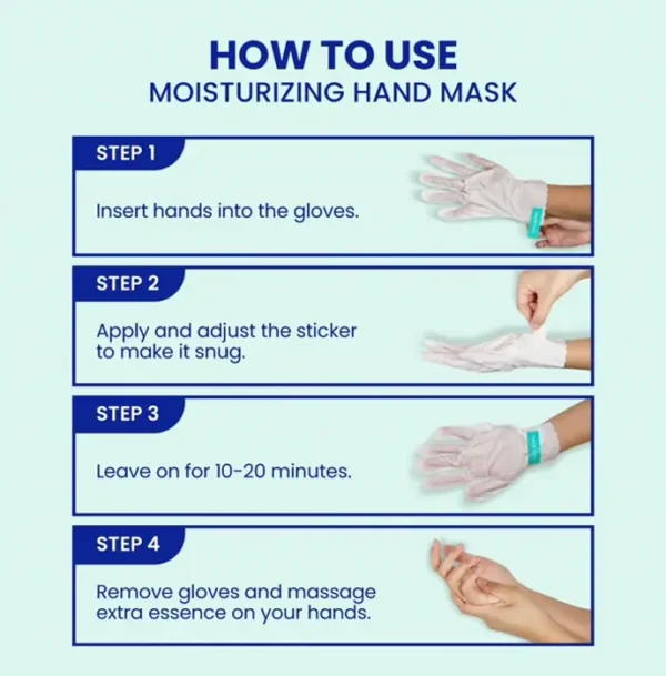 Nourishing Hand Mask with Almond Oil - 3 Sets