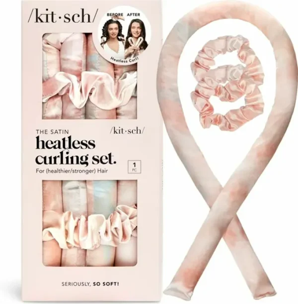 Satin Heatless Curling Set - Sleep-In Curlers