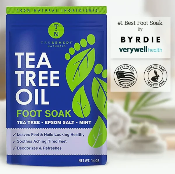 Foot Soak with Sea Salt, Herbal, 14 oz