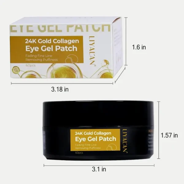 Gold Under Eye Patches for Puffy Eyes