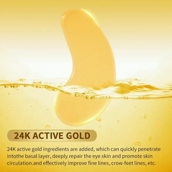 POSTA 24K Gold Eye Mask Treatment, 50 Pairs
