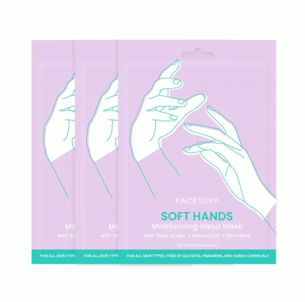 Nourishing Hand Mask with Almond Oil - 3 Sets