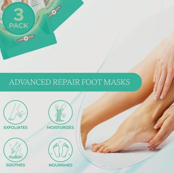 Peppermint and Tea Tree Foot Packs Hydrating Socks