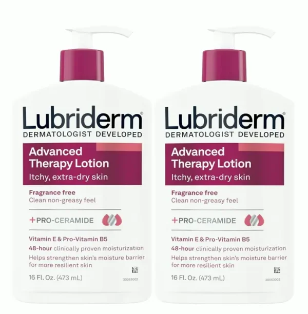 Lubriderm's Fragrance-Free Intense Moisturizing Lotion - Twin Pack