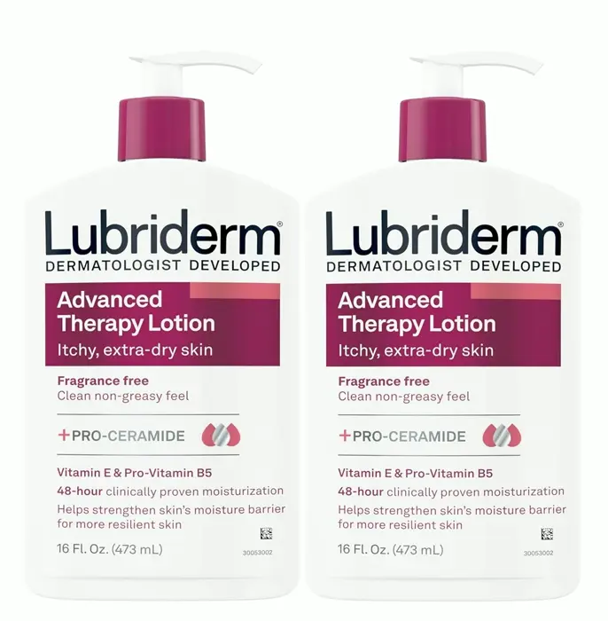 Lubriderm's Fragrance-Free Intense Moisturizing Lotion - Twin Pack