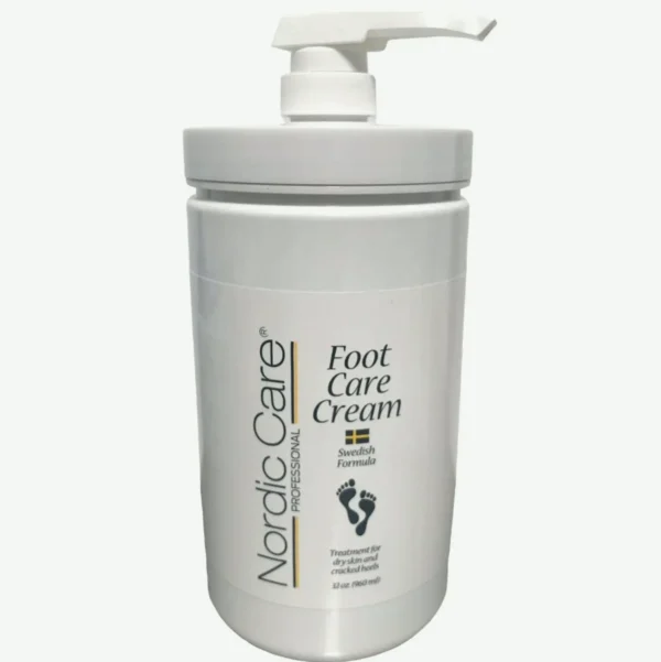 Heel Lotion by Scandinavian Care for Cracked Skin, 32oz with Pump