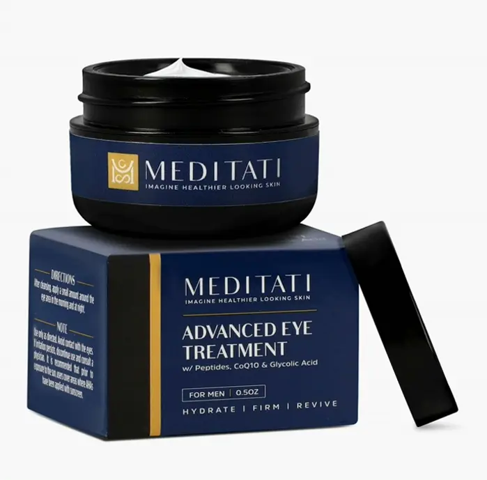 Male's Premium Under Eye Treatment for Dark Circles, Wrinkles