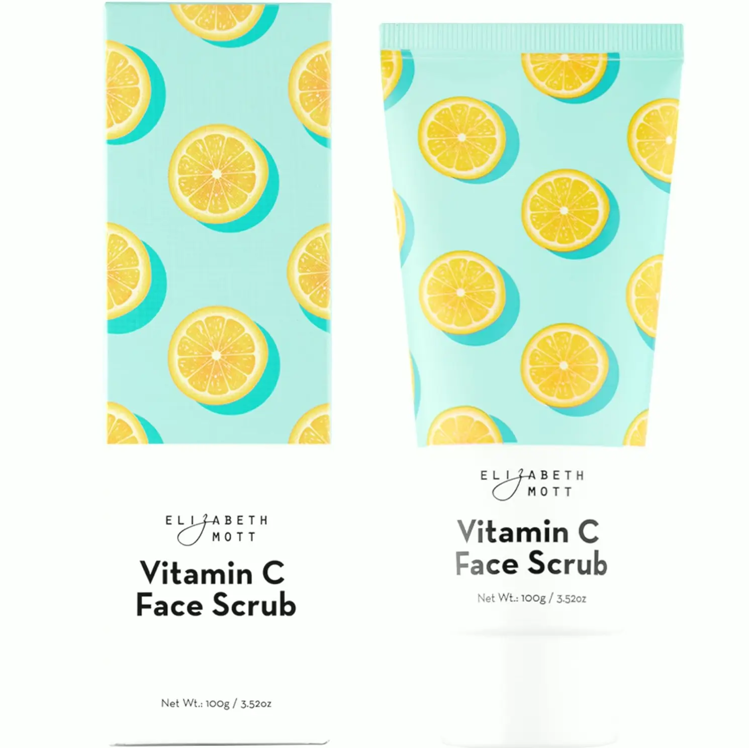 Vit C Face Scrub - Vegan, Deep Clean