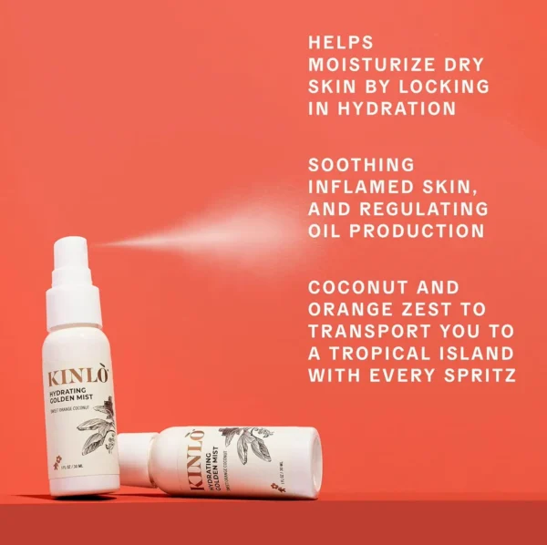 Kinlo Hydrating Golden Mist, One fl oz