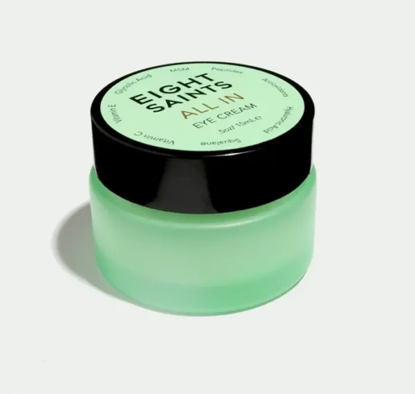 8 Saints Eye Cream - Natural Puffiness Reducer, 0.5 oz