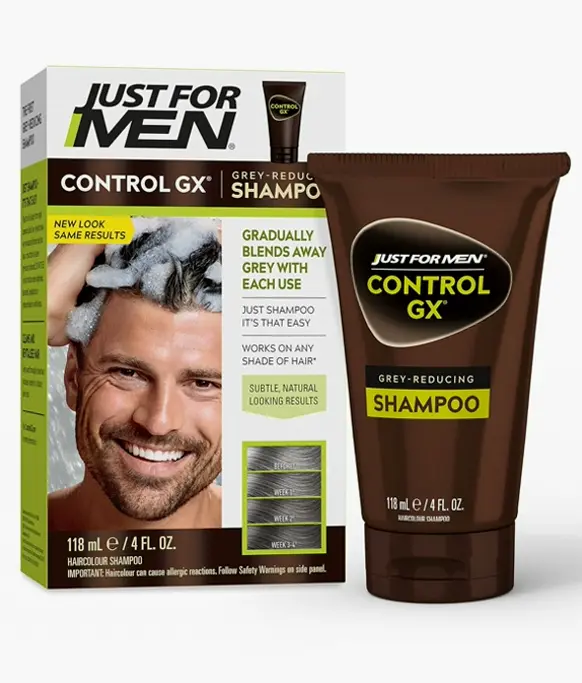 Men Control GX Grey Reducing Cleanser, 4 Fl Oz