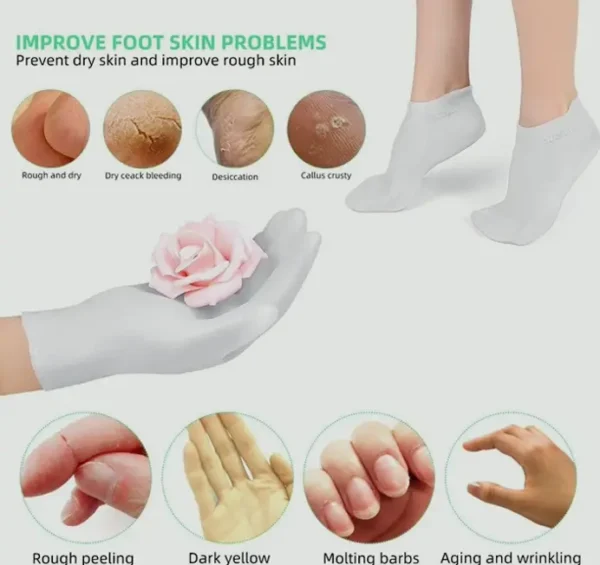 Hydrating Gel Socks & Handwear Set