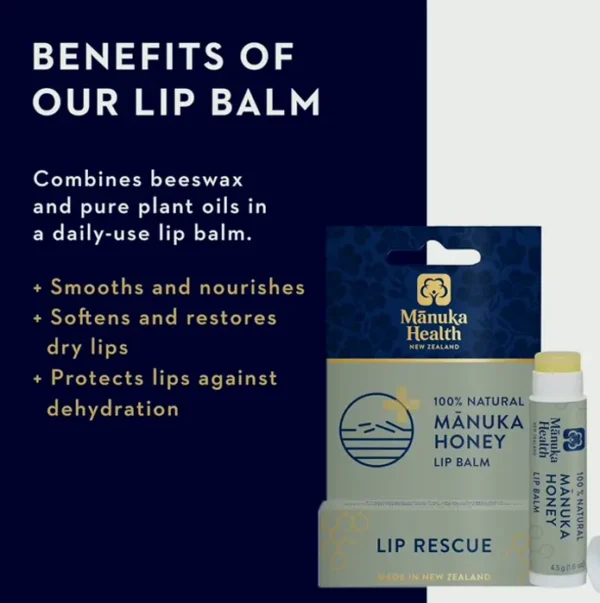 Beeswax Wellness Mouth Balm to Chapped Lips
