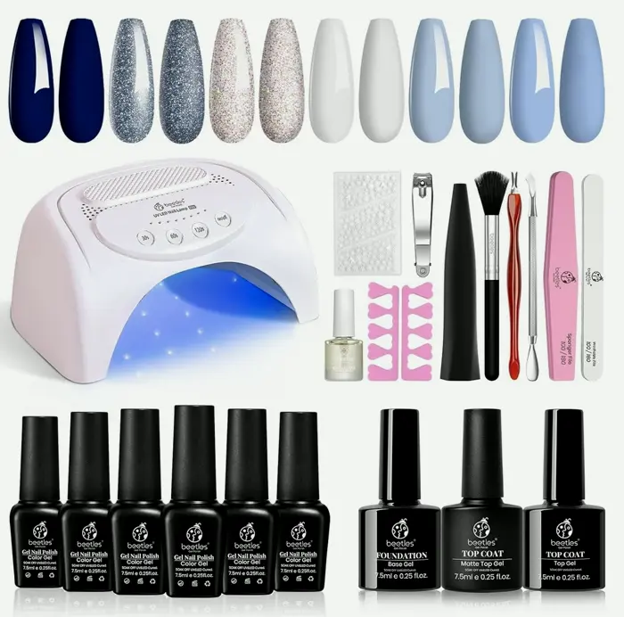 Beetles Gel Manicure Kit with UV Light