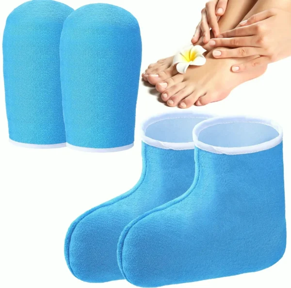 Wax Gloves & Booties Set for Moisturizing