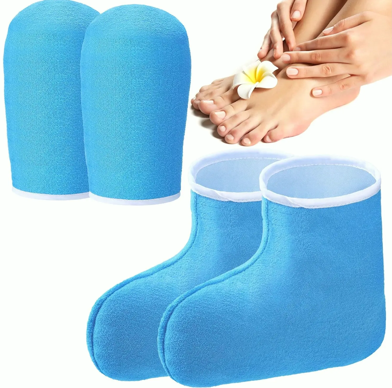 Wax Gloves & Booties Set for Moisturizing