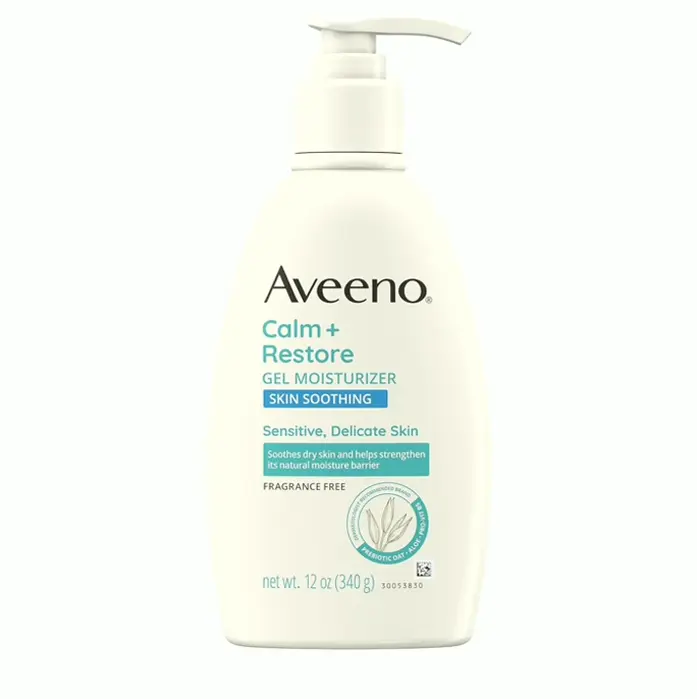 Aveeno's Soothe + Refresh Hydration Skin Moisturizer for Sensitive Complexion, Odorless, 12 oz