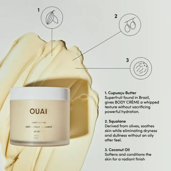 OUAI's Hydrating Body Cream - Cupuaçu