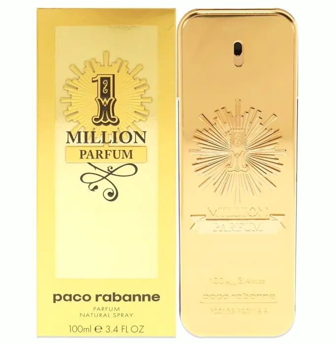 Paco Rabanne 1 Million Perfume Male Spray 3.4 oz