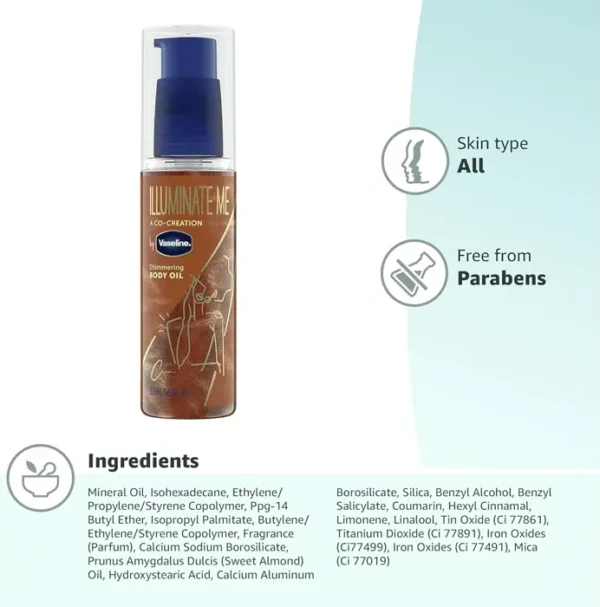 Vaseline Illumine Me Glowing Skin Lotion 3.3oz