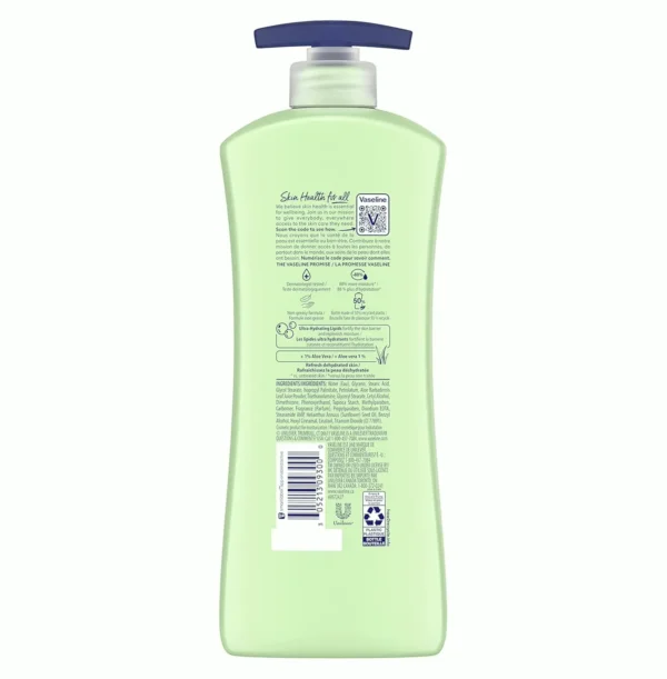 Vaseline's Intensive Care Hydration Body Lotion with Aloe (20.3 fl oz, Set of 3)