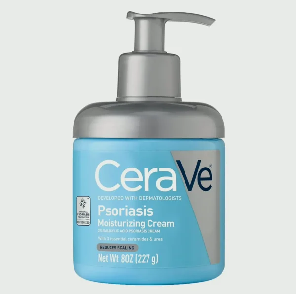 CeraVe Psoriasis Therapy Cream, Contains Sal Acid, Eight Ounces