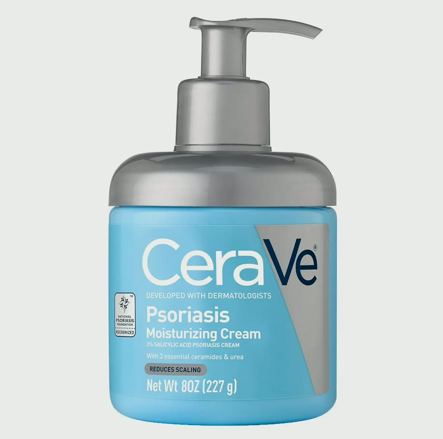 CeraVe Psoriasis Therapy Cream, Contains Sal Acid, Eight Ounces