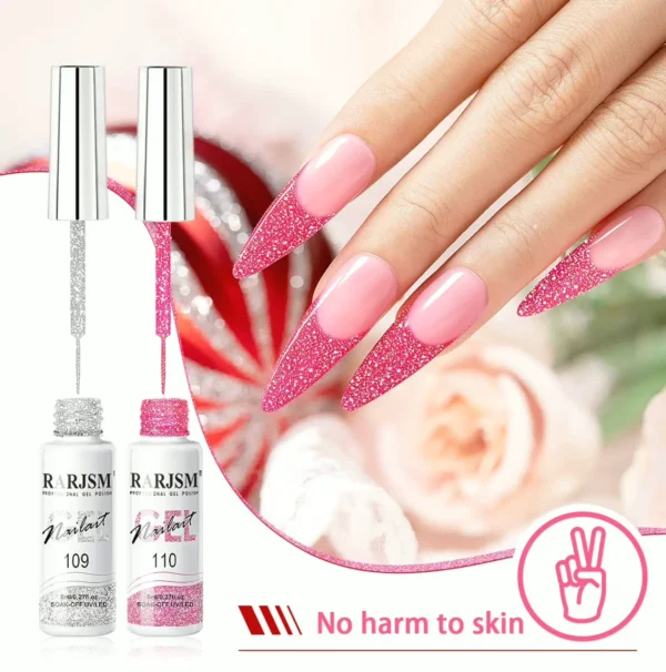 Glitter Gel Nail Polish Set