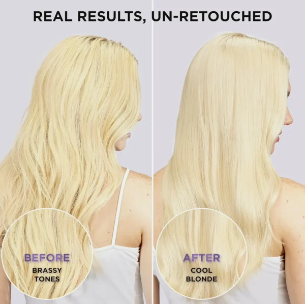 Pure Ever Brass Toning Shampoo Kit for Light, Silver Hair