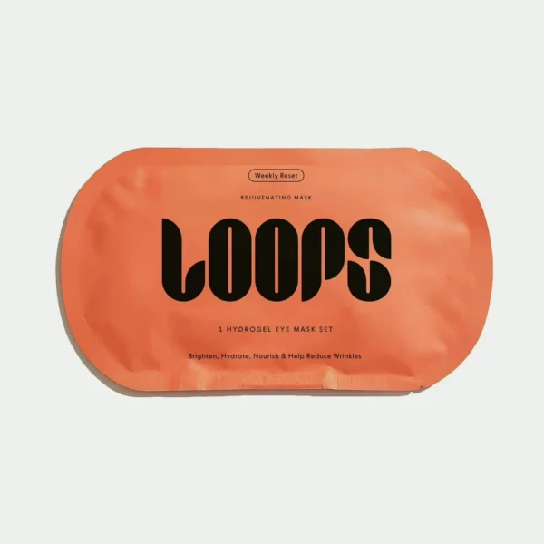 LOOPS Weekly Refresh Gel Eye Mask - Illuminate, Hydrate, Revitalize