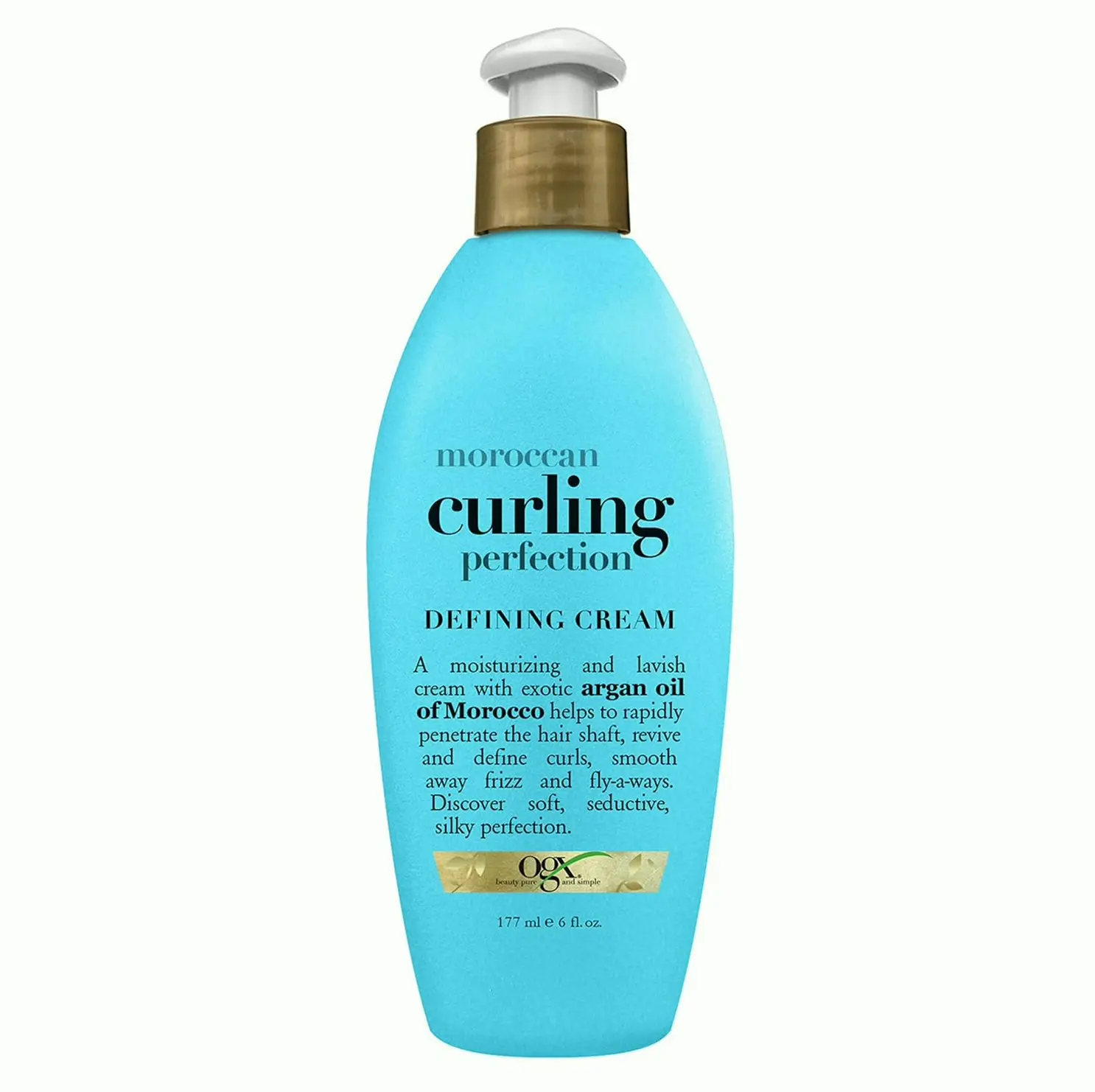 OGX's Argan Oil: Curling Perfection, Anti-Frizz Curl Cream, 6 oz