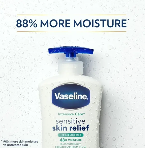 Vaseline Body Lotion Sensitive Relief, Four Ct, 20.3 oz
