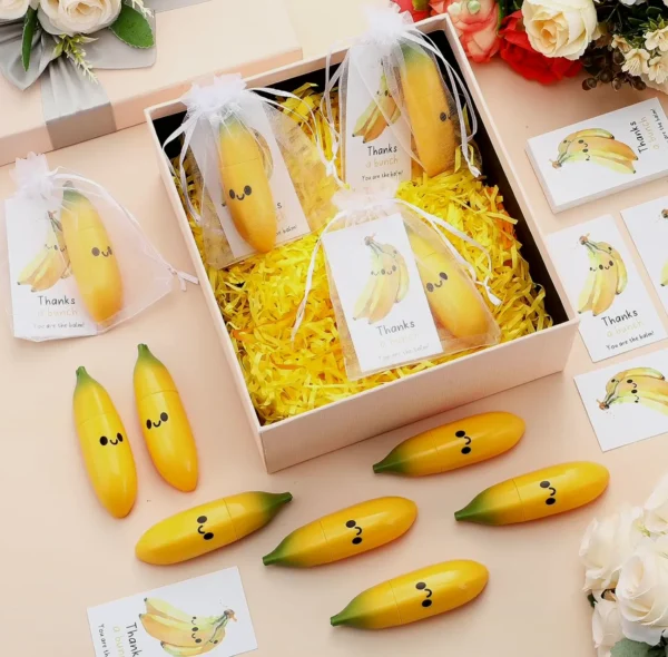 50 Pieces Employee Recognition Fruit Lip Balm Set