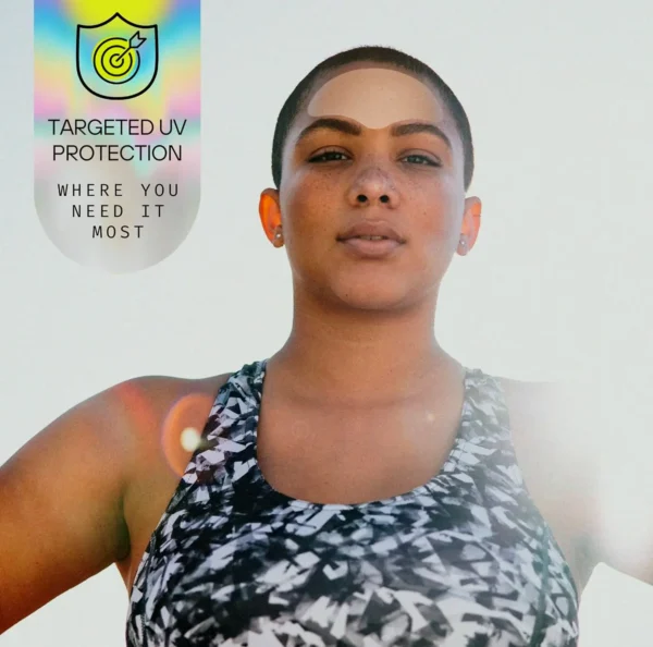 Reusable Silicone-based Sun Protection Patches for Forehead and Cervix