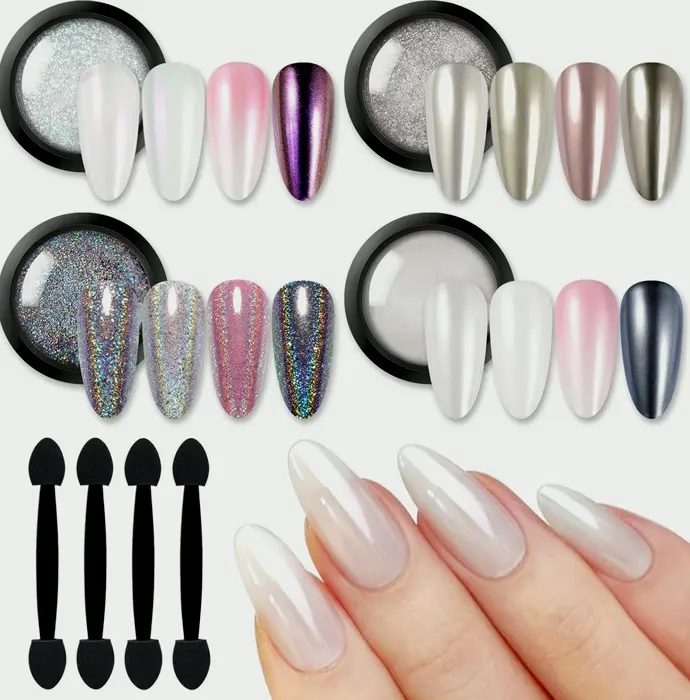 B.P. Mirror Manicure Pigment Kit