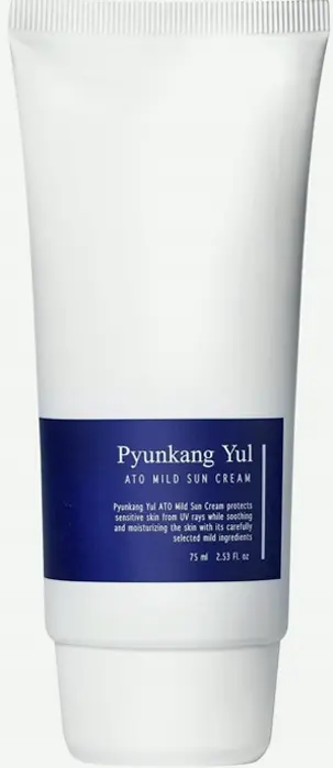 PYUNKANG  ATO Mild Sunscreen SPF 50 Protection for Sensitive Skin, 2.53 Fluid Oz