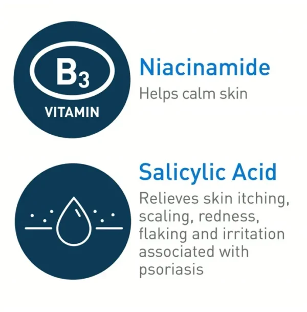 CeraVe Psoriasis Therapy Cream, Contains Sal Acid, Eight Ounces