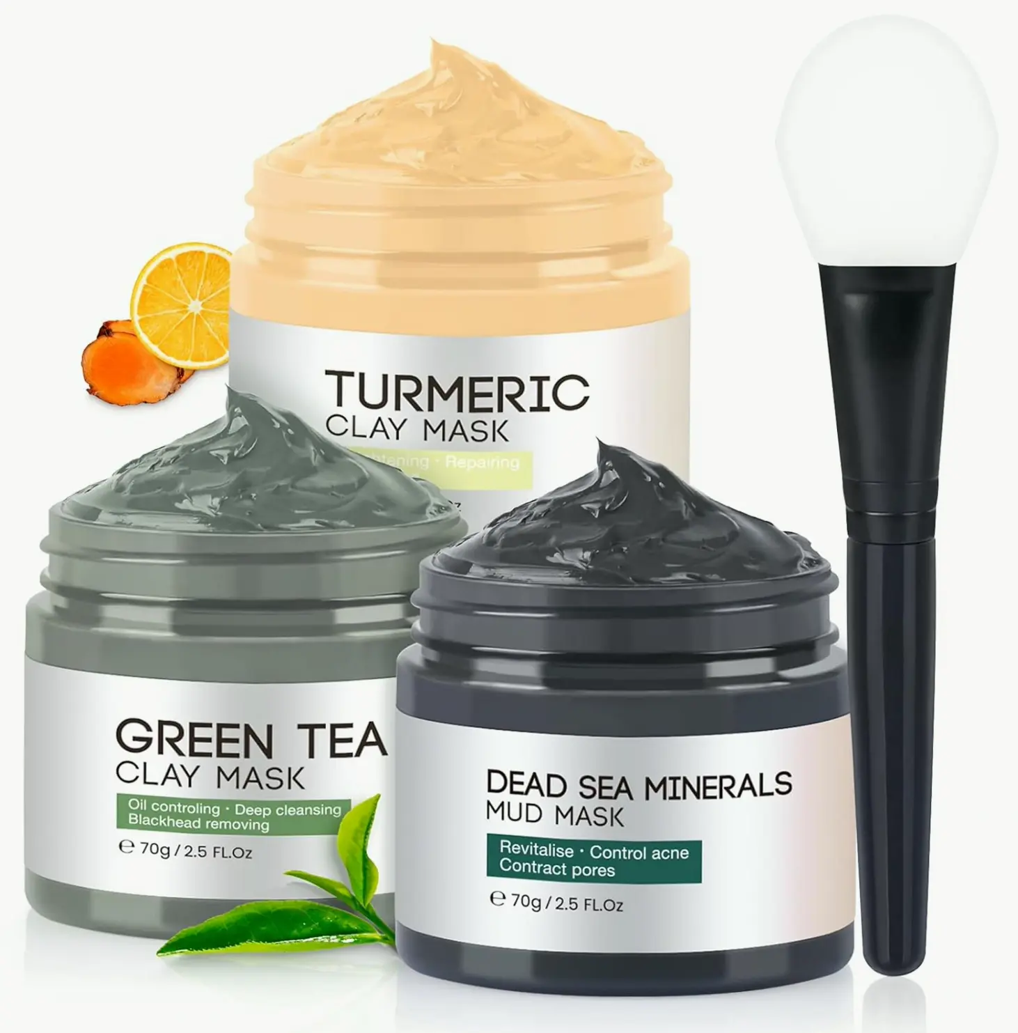 Turmeric Vit C Clay Facial Mask Pack
