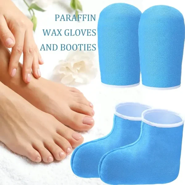 Wax Gloves & Booties Set for Moisturizing