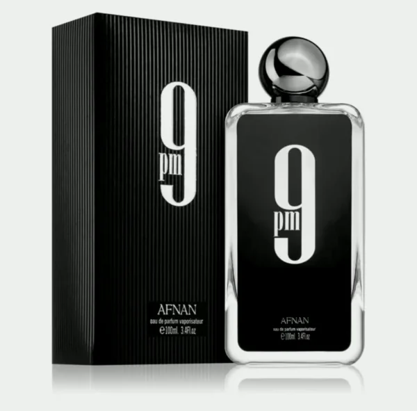 AFNAN 9 PM Men EDP, 3.4 Ounce