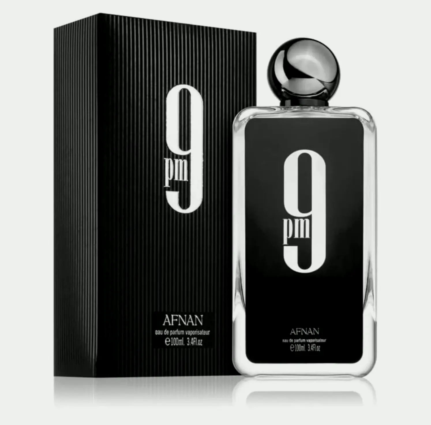 AFNAN 9 PM Men EDP, 3.4 Ounce