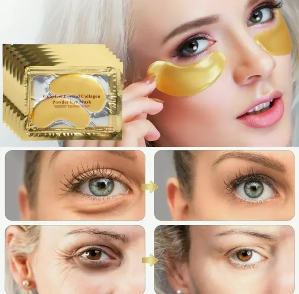 POSTA 24K Gold Eye Mask Treatment, 50 Pairs